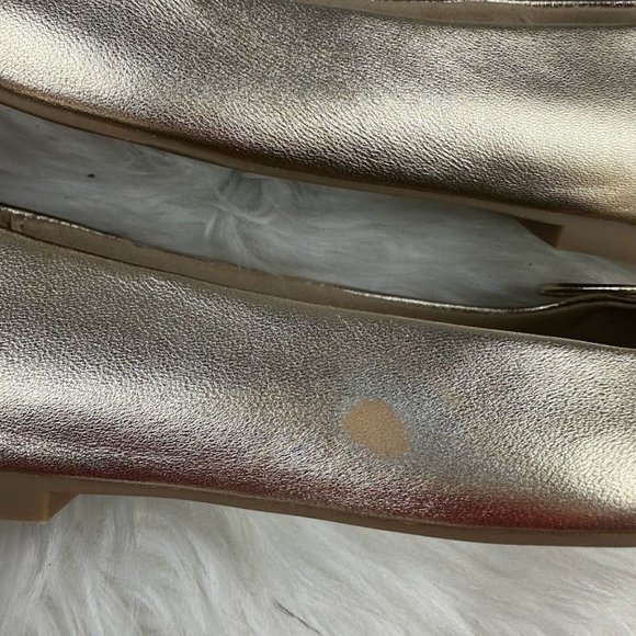 Steve Madden Eydie Flat in Gold - Picture 6 of 8